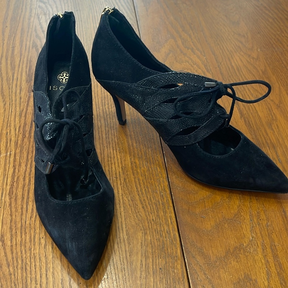 Isola black heels